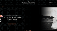 Desktop Screenshot of alice-sunderland.com